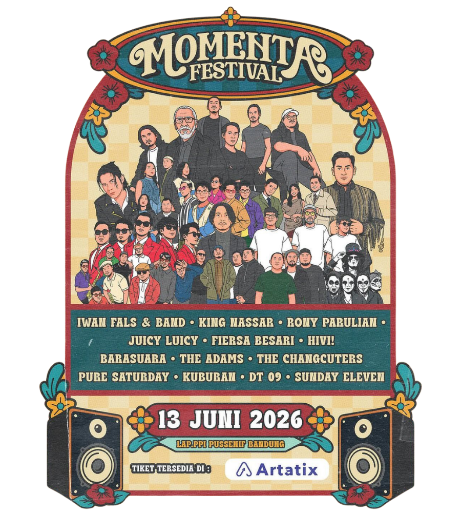 MomentaFest Lineup Poster